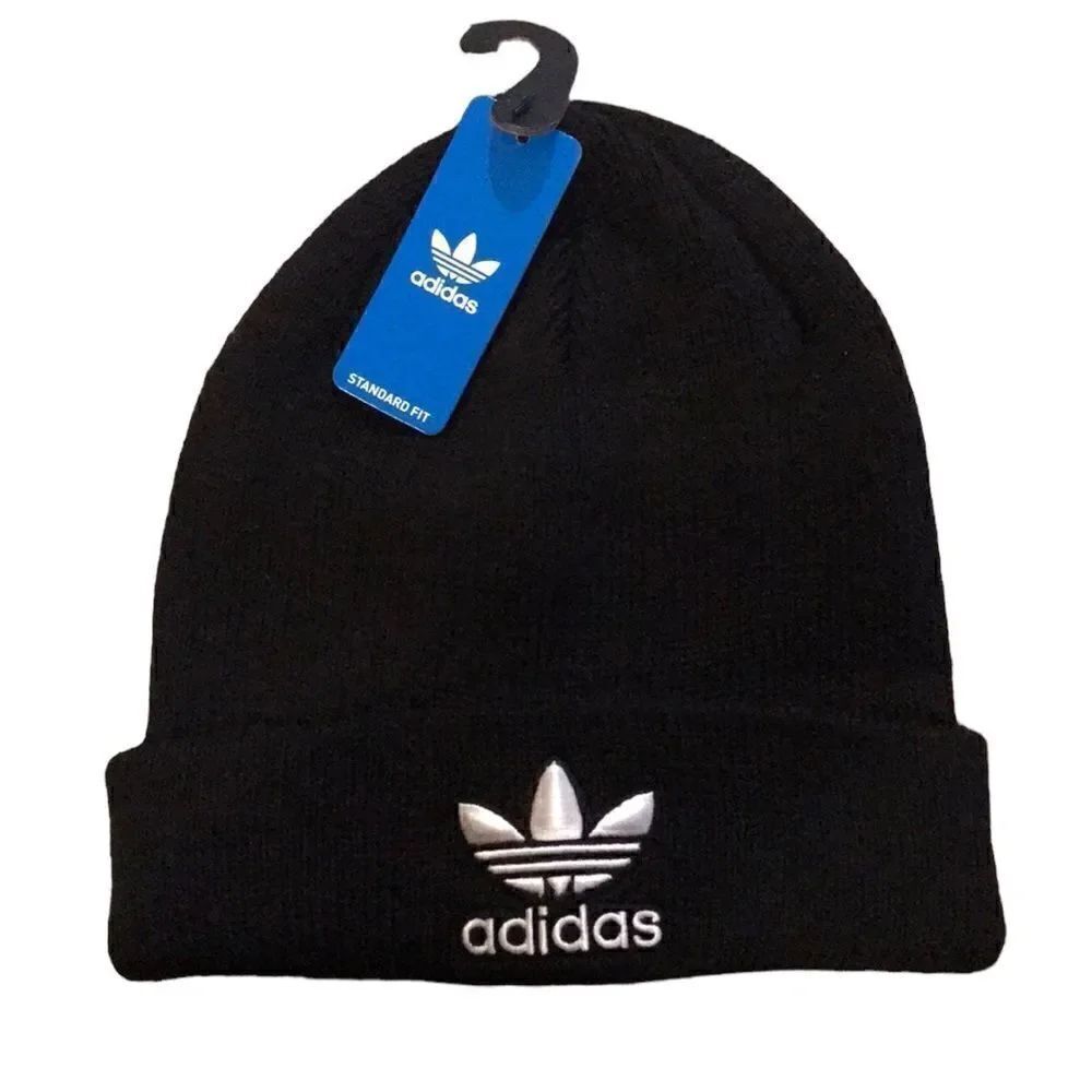 NEW Adidas Black Beanie 
